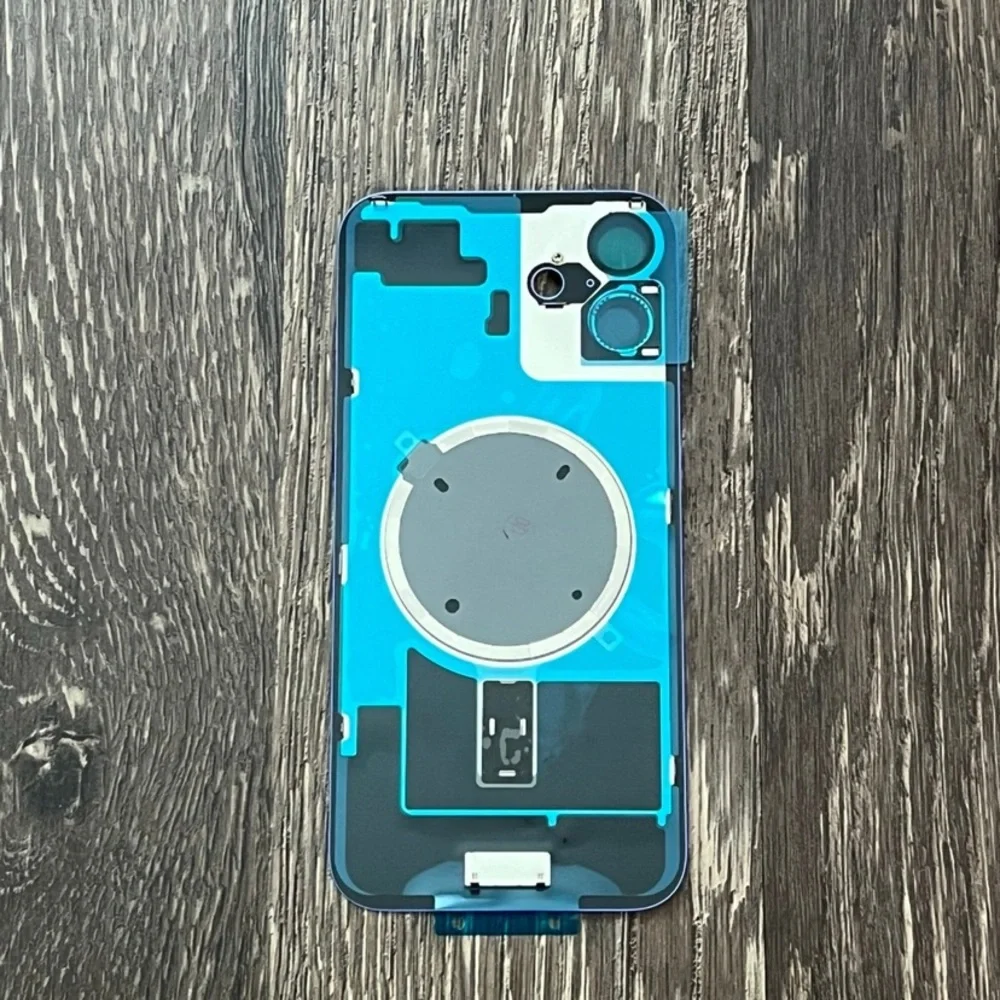iPhone 16 Plus Back Glass Big Hole Replacement Part Assembly - Blue